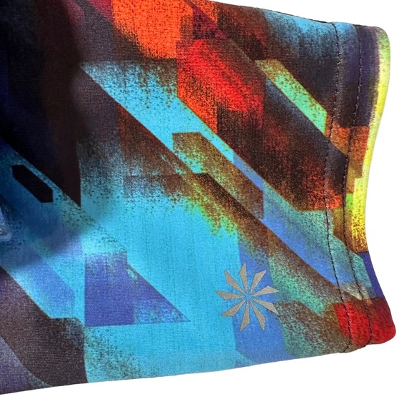 Athleta Colorburst Sonar Yoga/Running Leggings - Picture 4 of 7